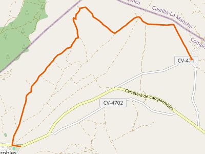 GR-238. Etapa 03. Camporrobles-La Loberuela