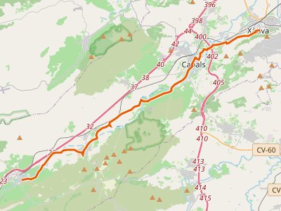 GR-239. Etapa 03. Xàtiva-Moixent