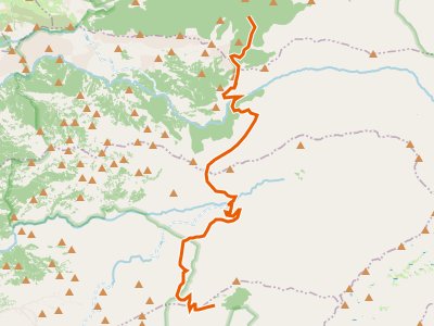 GR-240. Etapa 02. Casa forestal La Cortijuela-Rinconada de Nigüelas