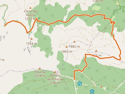 GR-240. Etapa 12. La Polarda-Área Recreativa de la Roza