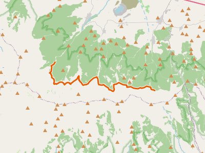 GR-240. Etapa 16. Las Chorreras-Refugio Postero Alto