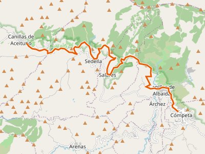 GR-242. Etapa 02. Canillas de Aceituno-Cómpeta