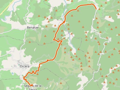 GR-247. Etapa 01. Área Recreativa Peña del Olivar-Segura de la Sierra