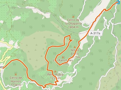 GR-247. Etapa 03. Refugio Casa Forestal de El Campillo-Hornos de Segura