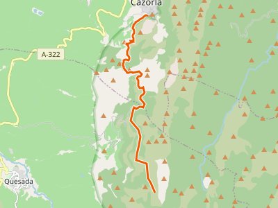 GR-247. Etapa 11. Cazorla-Refugio Casa Forestal Collado Zamora