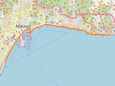 GR-249. Etapa 01. Málaga-Rincón de la Victoria
