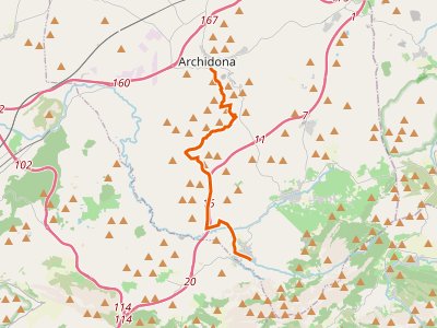 GR-249. Etapa 12. Villanueva del Rosario-Archidona