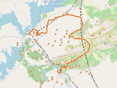 GR-249. Etapa 20. Embalse del Guadalhorce-Estación de El Chorro