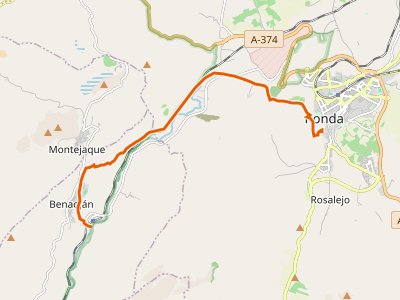 GR-249. Etapa 24. Ronda-Estación de Benaoján