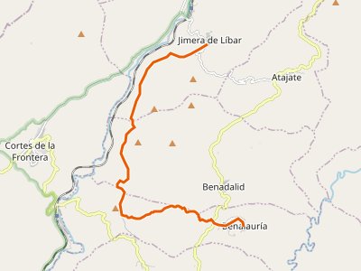 GR-249. Etapa 26. Jimera de Líbar-Benalauría