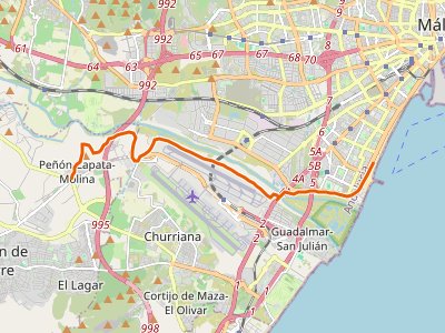 GR-249. Etapa 35. Alhaurín de la Torre-Málaga