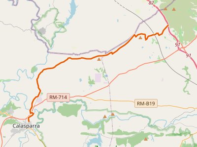 GR-251. Etapa 03. Venta del Olivo-Calasparra