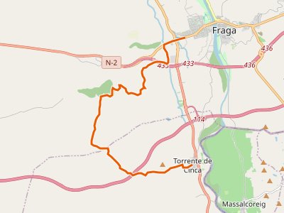 GR-261. Etapa 02. Torrente de Cinca-Fraga