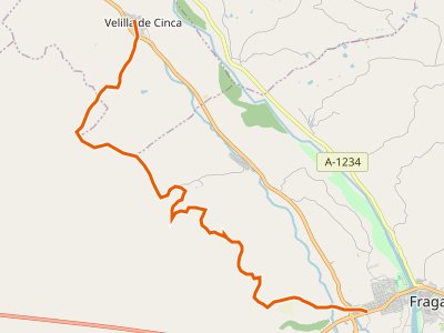 GR-261. Etapa 03. Fraga-Velilla de Cinca