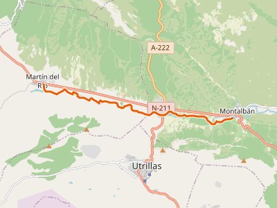 GR-262. Etapa 02. Martín del Río-Montalbán