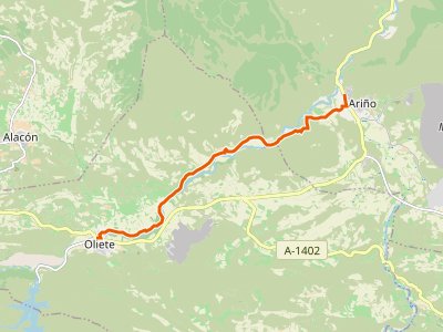 GR-262. Etapa 07. Oliete-Ariño