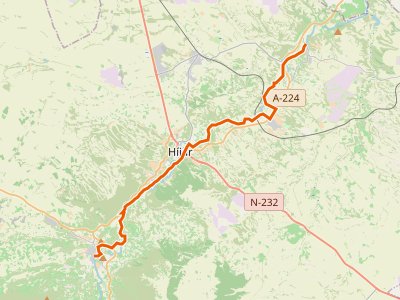 GR-262. Etapa 09. Albalate del Arzobispo-Samper de Calanda