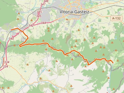 GR-282. Etapa 10. Nanclares de Oca-Okina