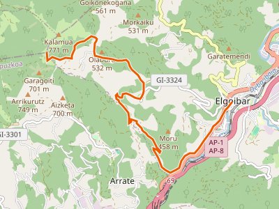 GR-285. Etapa 00. Kalamua-Elgoibar