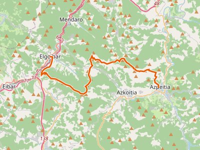 GR-285. Etapa 01. Elgoibar-Azpeitia