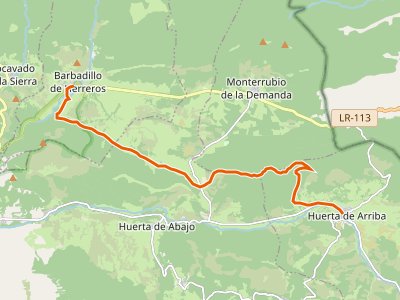 GR-290. Etapa 03. Barbadillo de Herreros-Huerta de Arriba