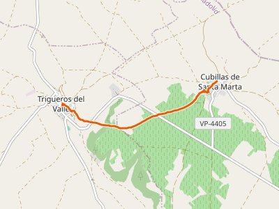 GR-296. Etapa 06. Trigueros del Valle-Cubillas de Santa Marta