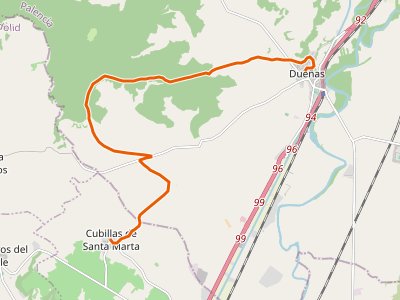 GR-296. Etapa 07. Cubillas de Santa Marta-Dueñas