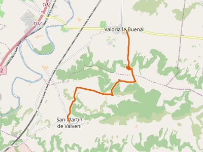 GR-296. Etapa 09. Valoria la Buena-San Martín de Valvení