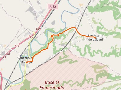 GR-296. Etapa 10. San Martín de Valvení-Cabezón de Pisuerga