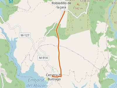 GR-300. Etapa 04. Robledillo de la Jara-Cervera de Buitrago-Robledillo de la Jara