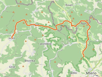 PR-3091;3093 - [Z] Hájovna Na rovinách - Horní Vidim