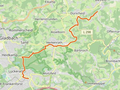 PR-13 - [13] Wanderweg 13 des KEV [Bergisch-Gladbach]