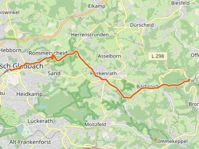 PR-9 - [9] Wanderweg 9 des KEV Bergisch Gladbach