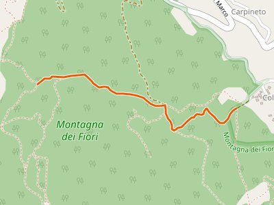 CAI-457 - Segnavia N455 - Sentiero N458 (Colle)