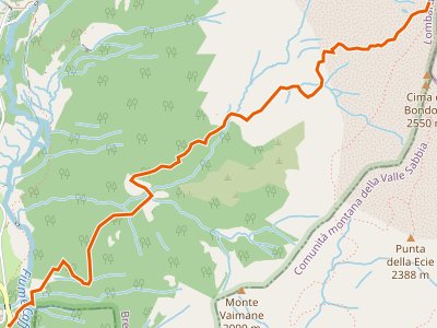 CAI-401B - Direttissima del Bruffione