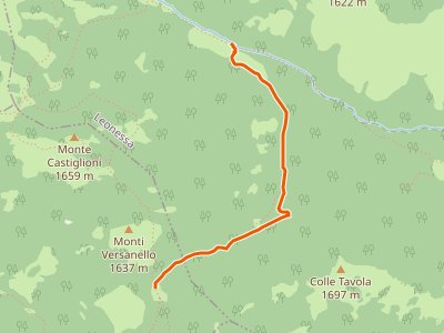 CAI-417 - Valle di Rio Fuggio – Sella Monte Versanello