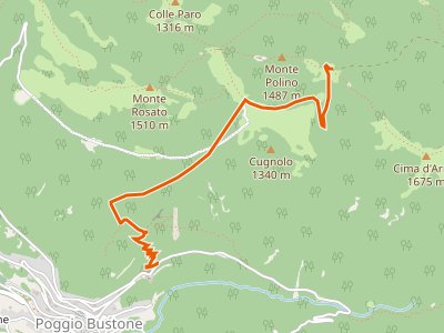 CAI-421 - Poggio Bustone - Cima d'Arme