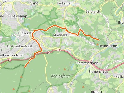 PR-6 - [6] Wanderweg 6 des KEV [Bergisch-Gladbach]