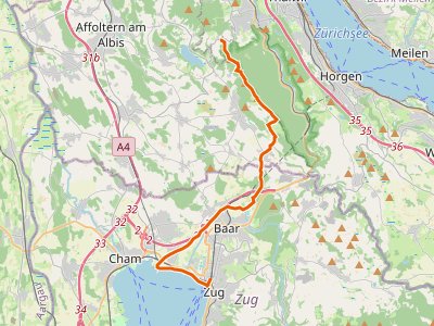 PR-47 - Zürich-Zugerland-Panoramaweg - Etappe 2