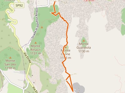 CAI-767 - Monte Concilio - Grotta delle Palombe Nicolosi