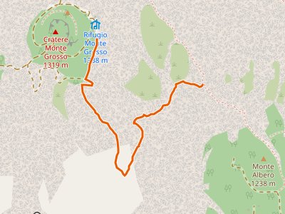 CAI-789A - Monte Grosso-Monte Albano