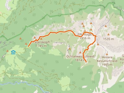 PR-835 - Wanderweg 835 - Kaisergebirge