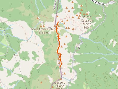 CAI-149 - Sentiero di arroccamento del Sengio Alto