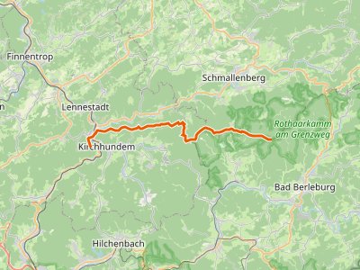 GR-WDE - Wanderweg der Deutschen Einheit (Winterberg - Olpe)