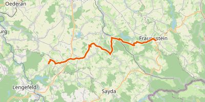 GR-GG - Fernwanderweg Görlitz – Greiz (Teil Frauenstein – Lippersdorf)