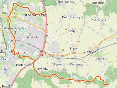GR-1064 - [M] Bělá pod Bezdězem (žst.) - Libošovice