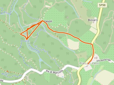 CAI-734 - Pian de' Cerri - Roncigliano