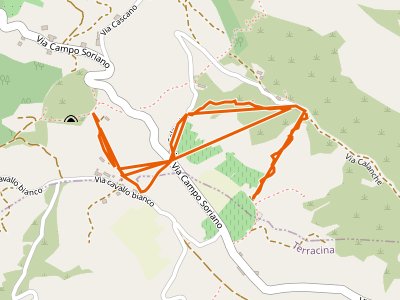 CAI-532A - Variante Cavallo Bianco-Campo Soriano