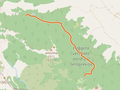 CAI-707B - Acqua di Mezzavalle - Colombrella (Percorso 709)