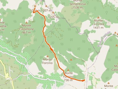 CAI-711 - Longara (Sezze) - Rifugio Liberamonte